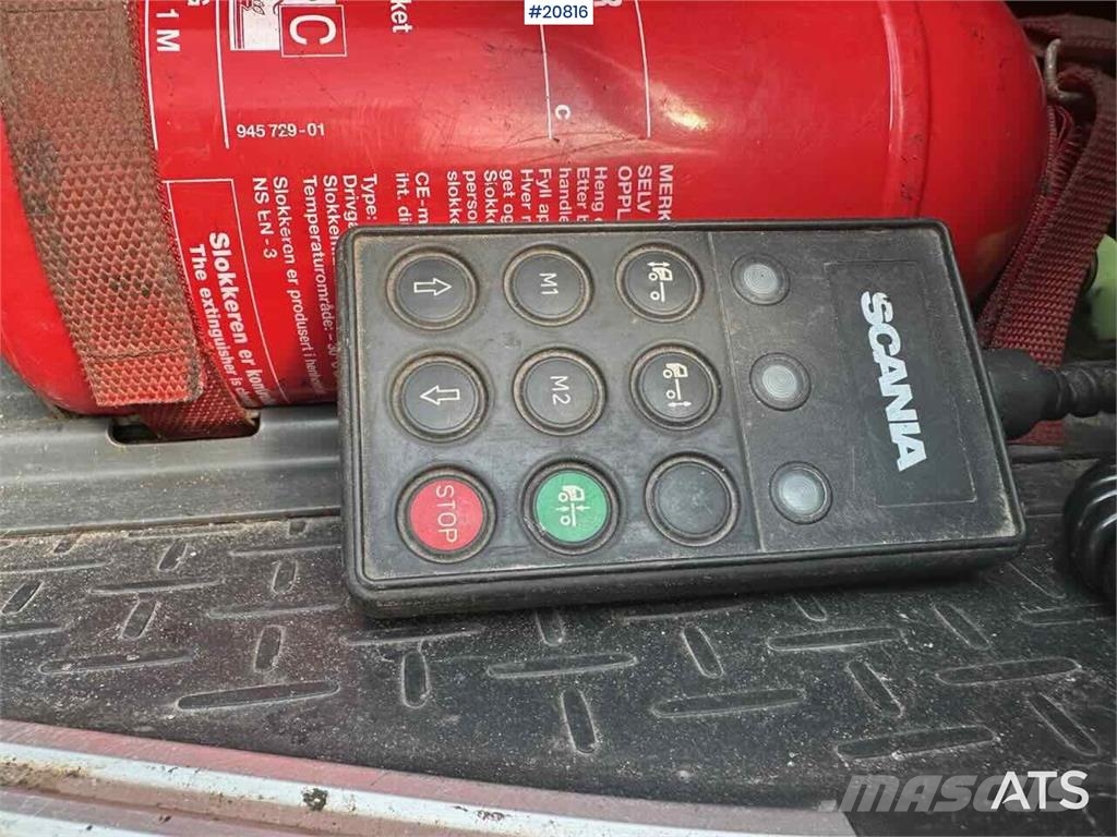 Scania R480 3 axle container truck with/ lift. Грузовики-Контейнеровозы