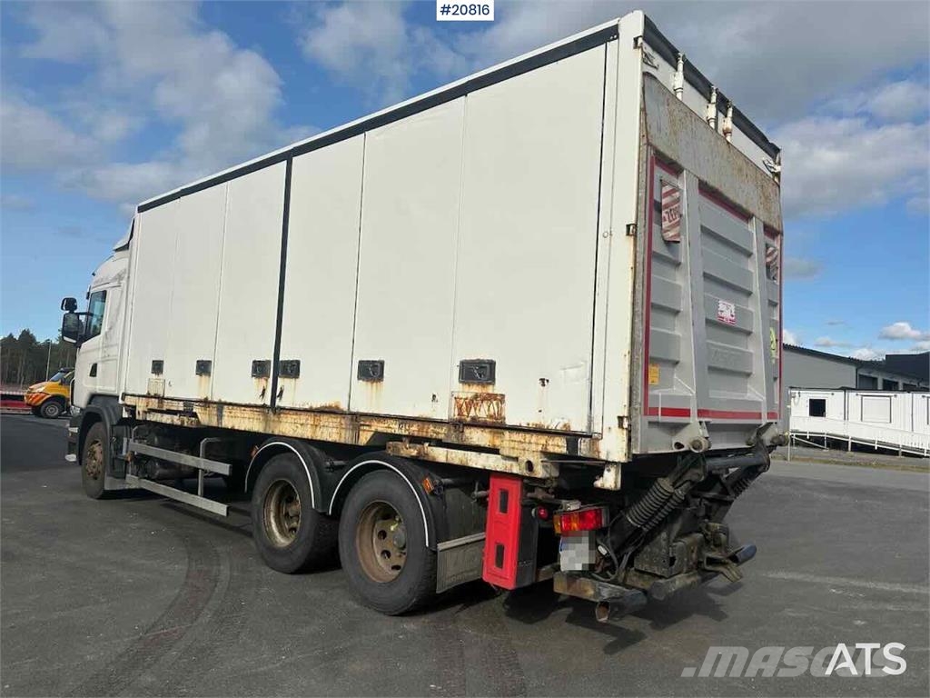 Scania R480 3 axle container truck with/ lift. Грузовики-Контейнеровозы