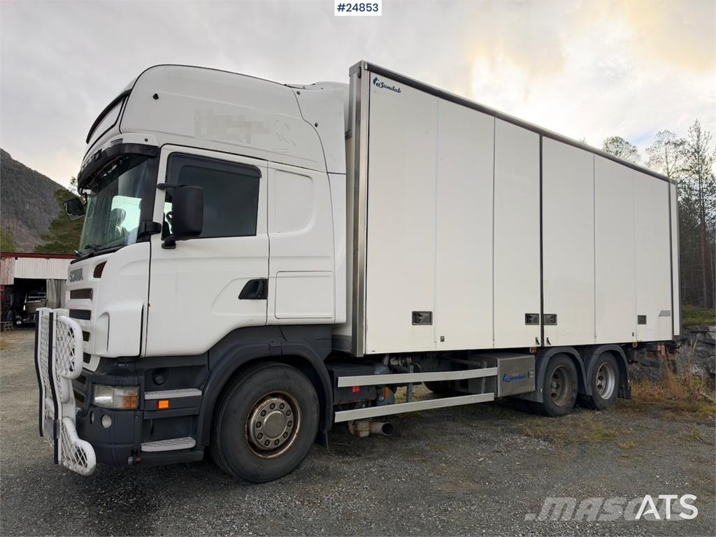 Scania R480 6x2 Box Truck with Full Side Opening Camion cassonati
