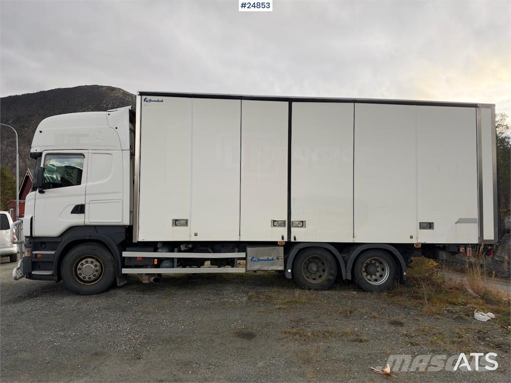 Scania R480 6x2 Box Truck with Full Side Opening Camion cassonati