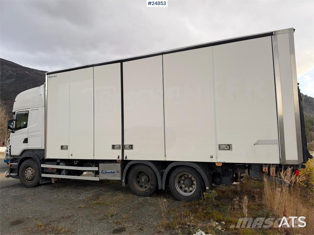 Scania R480 6x2 Box Truck with Full Side Opening Camion cassonati