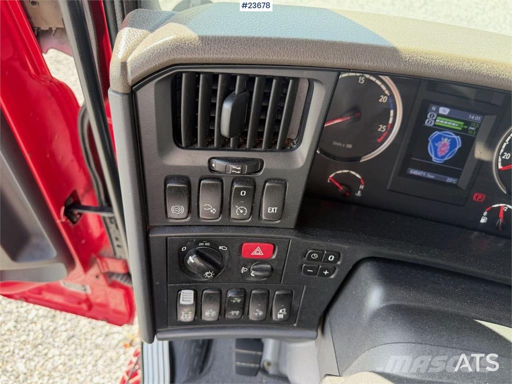 Scania R480 6x2 hook truck w/ crane hydraulics and replac Camiones elevadores de gancho