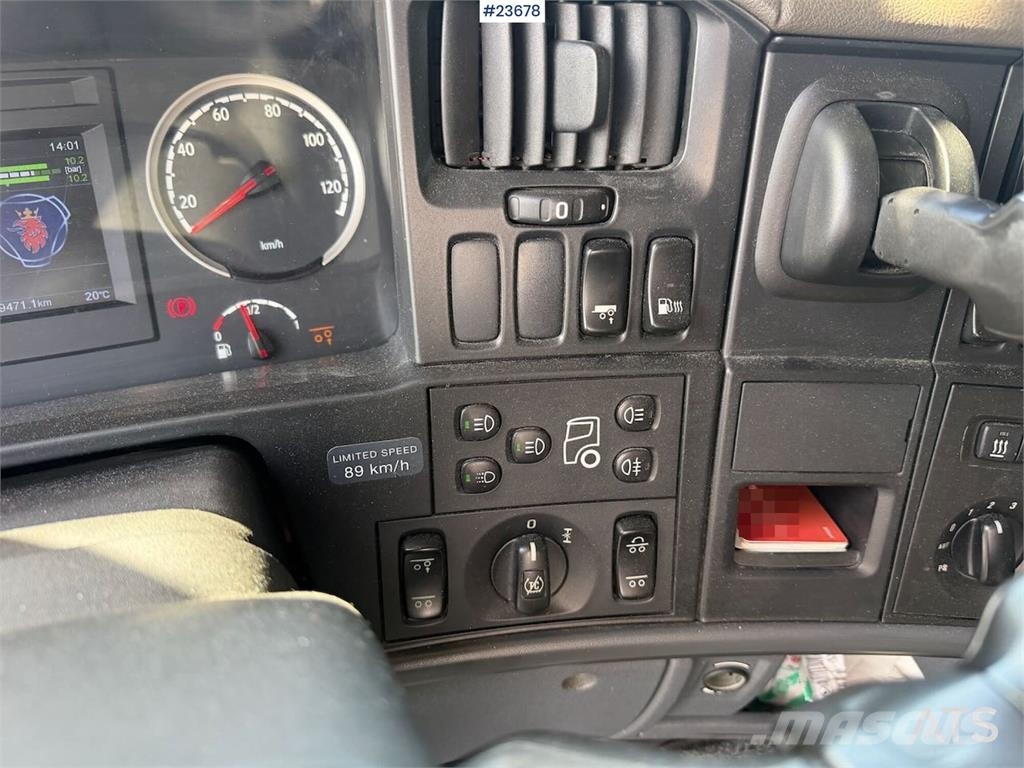 Scania R480 6x2 hook truck w/ crane hydraulics and replac Camiones elevadores de gancho