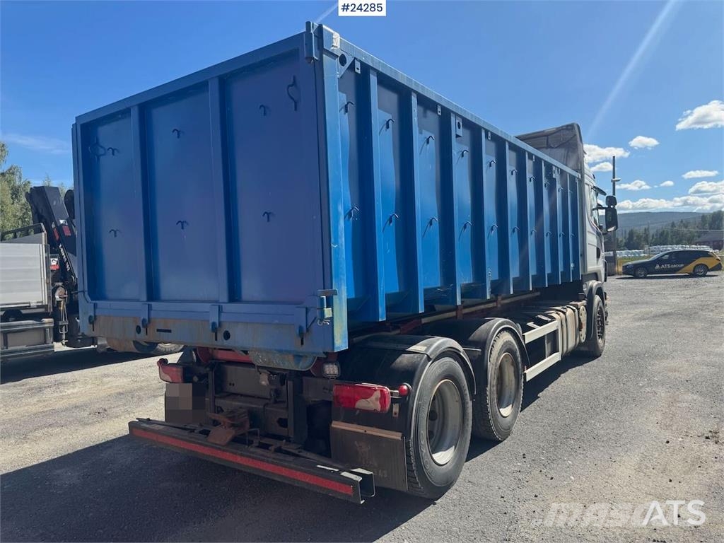 Scania R480 6x2 Hooklift Truck Krokbil