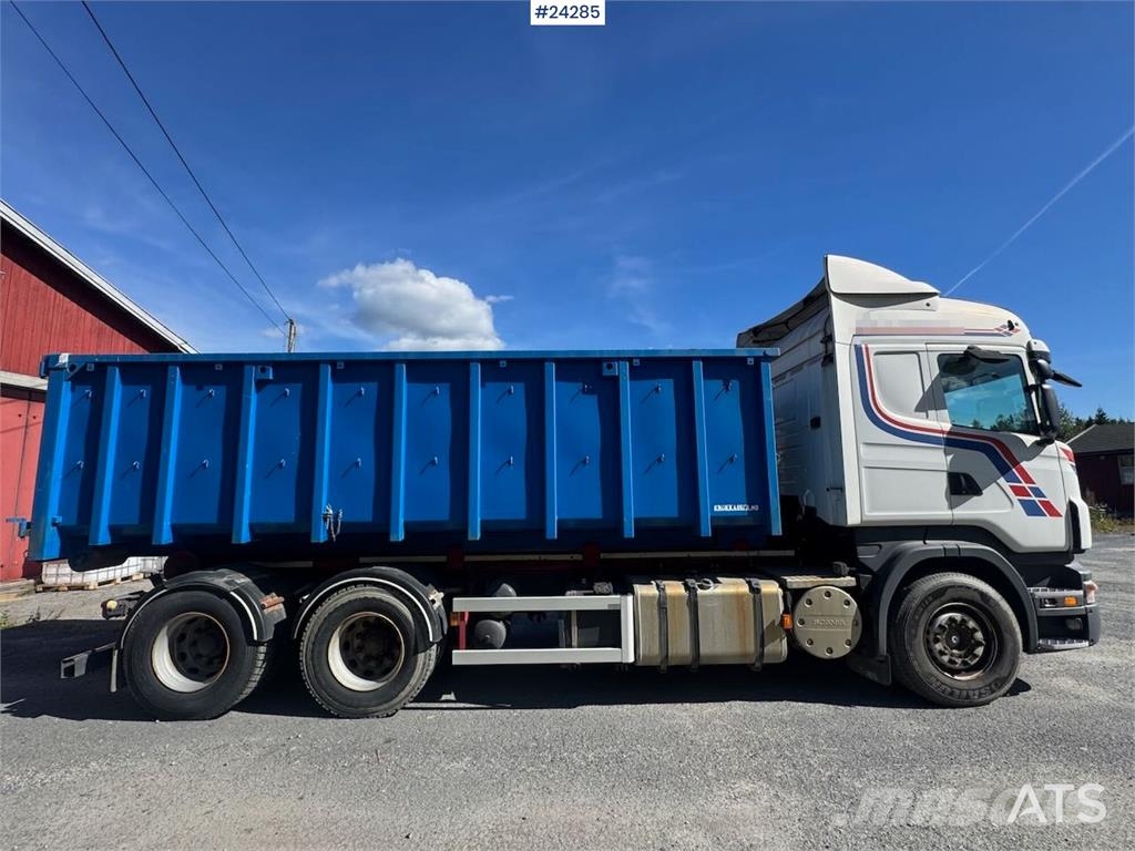 Scania R480 6x2 Hooklift Truck Krokbil