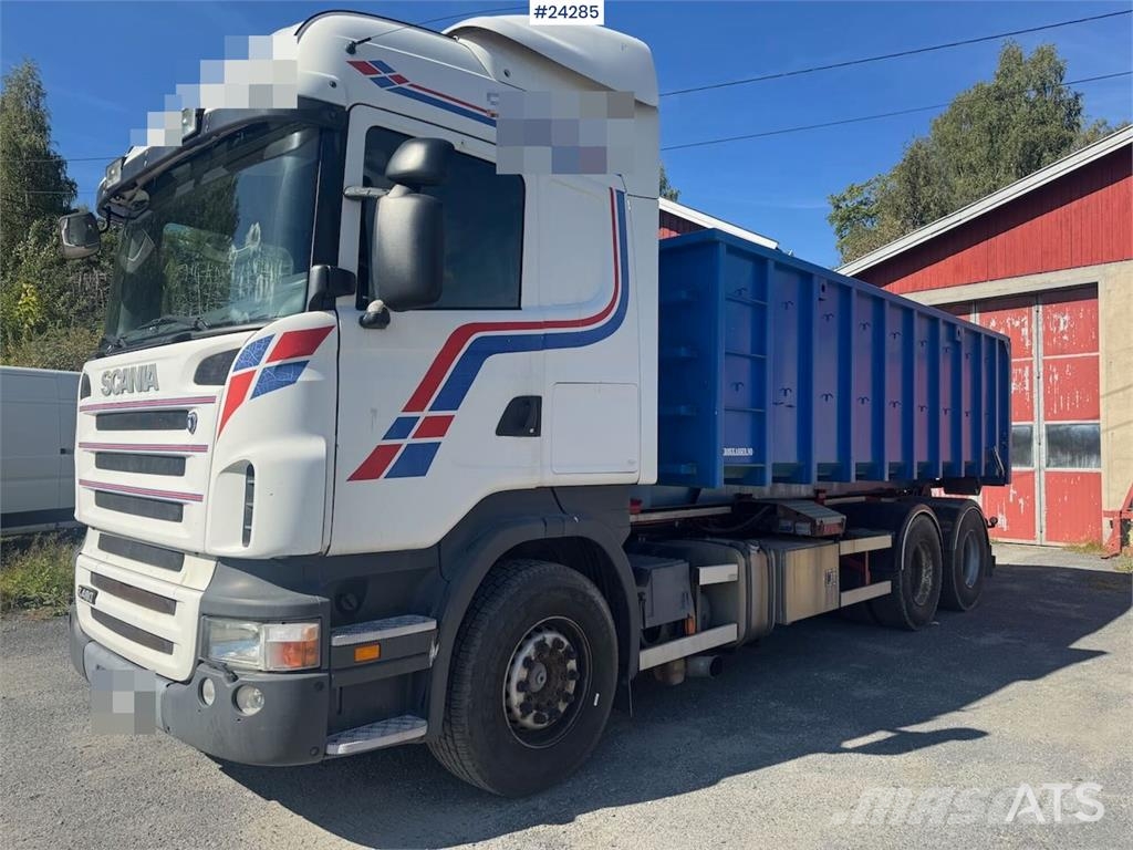 Scania R480 6x2 Hooklift Truck Krokbil