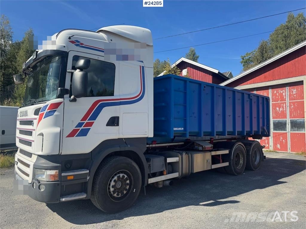 Scania R480 6x2 Hooklift Truck Krokbil