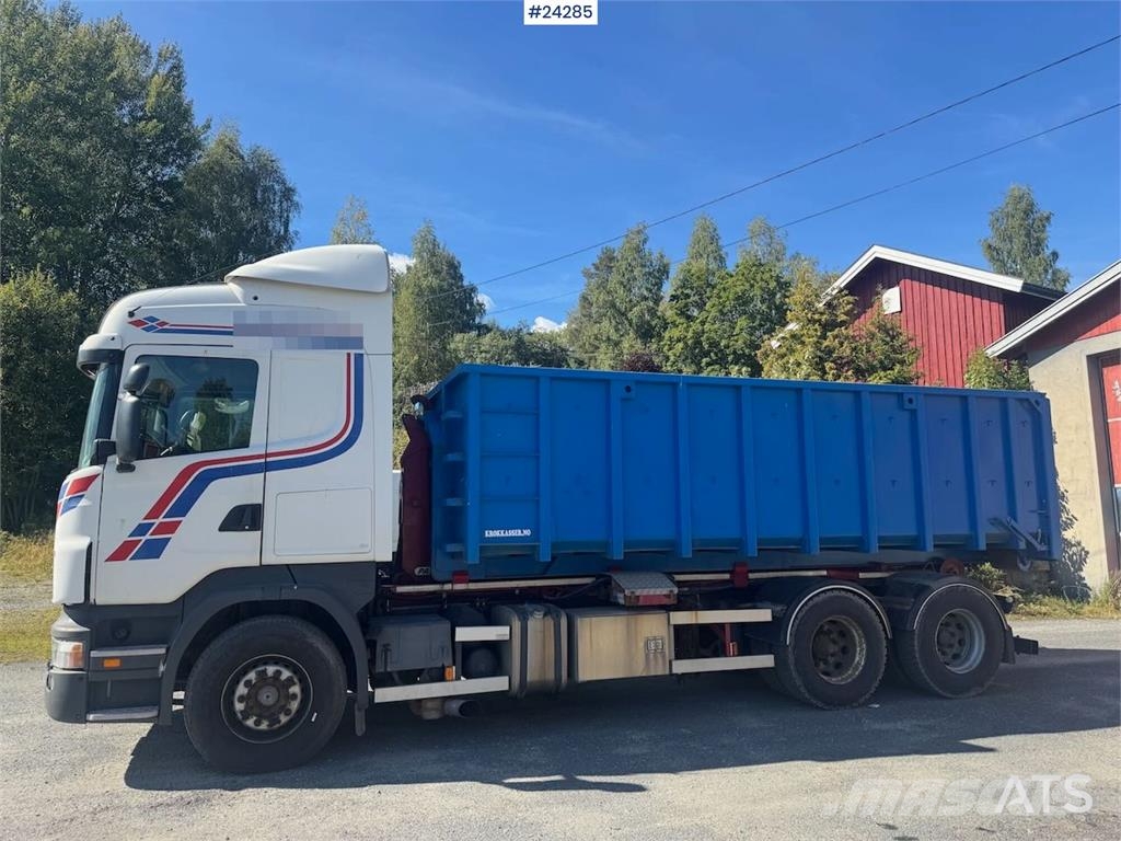 Scania R480 6x2 Hooklift Truck Krokbil