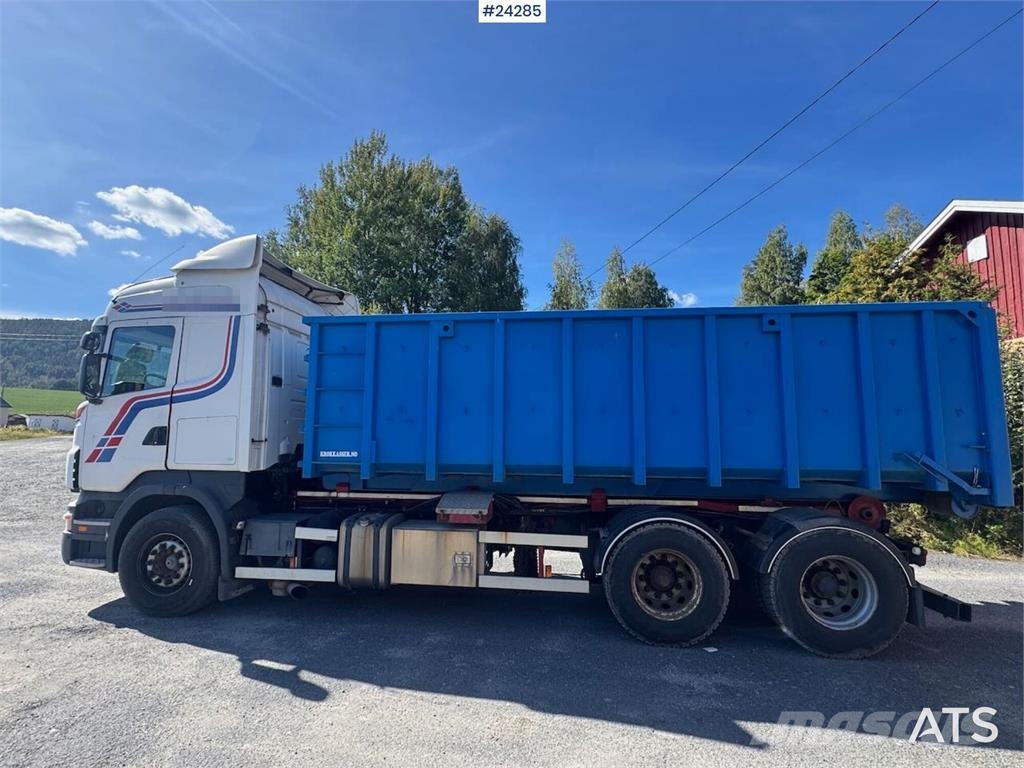 Scania R480 6x2 Hooklift Truck Krokbil