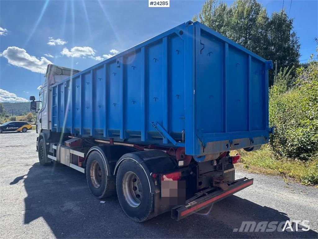 Scania R480 6x2 Hooklift Truck Krokbil