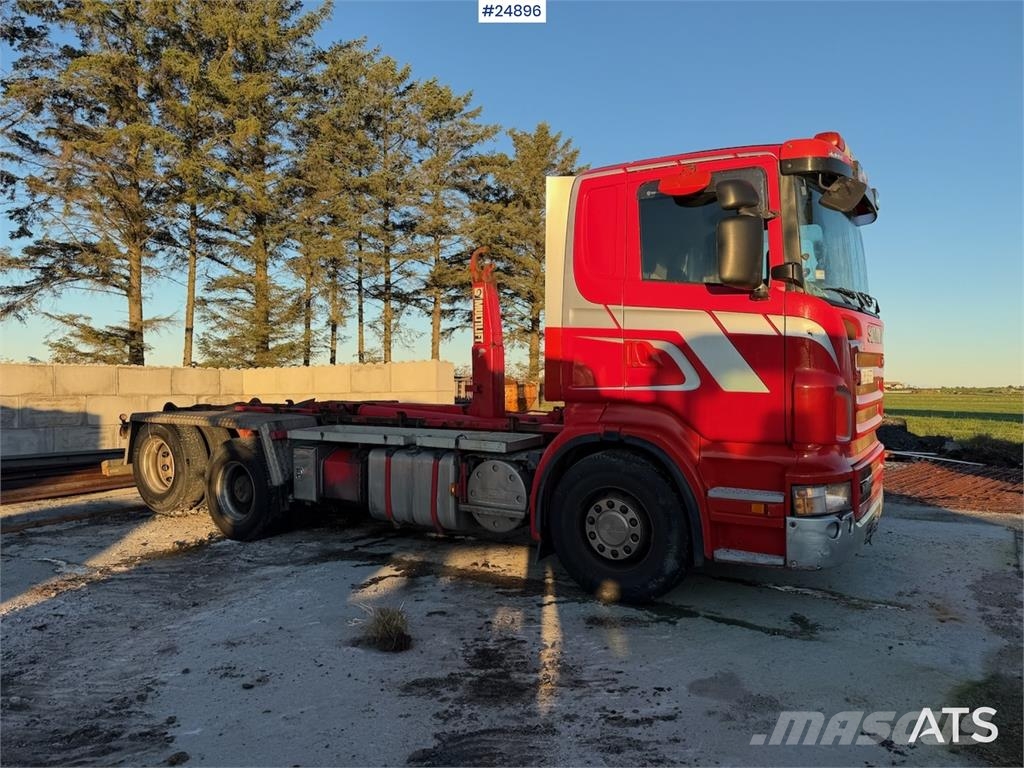 Scania R480 6x2 Hooklift Truck – SEE VIDEO! Camion con gancio di sollevamento
