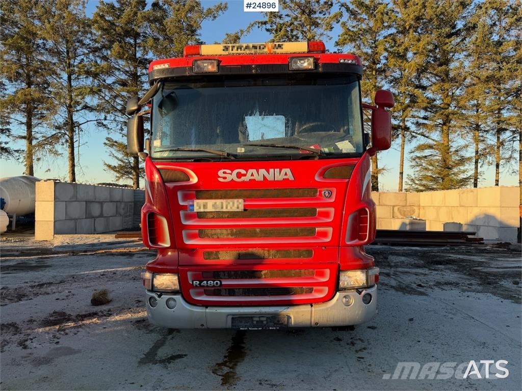 Scania R480 6x2 Hooklift Truck – SEE VIDEO! Camion con gancio di sollevamento