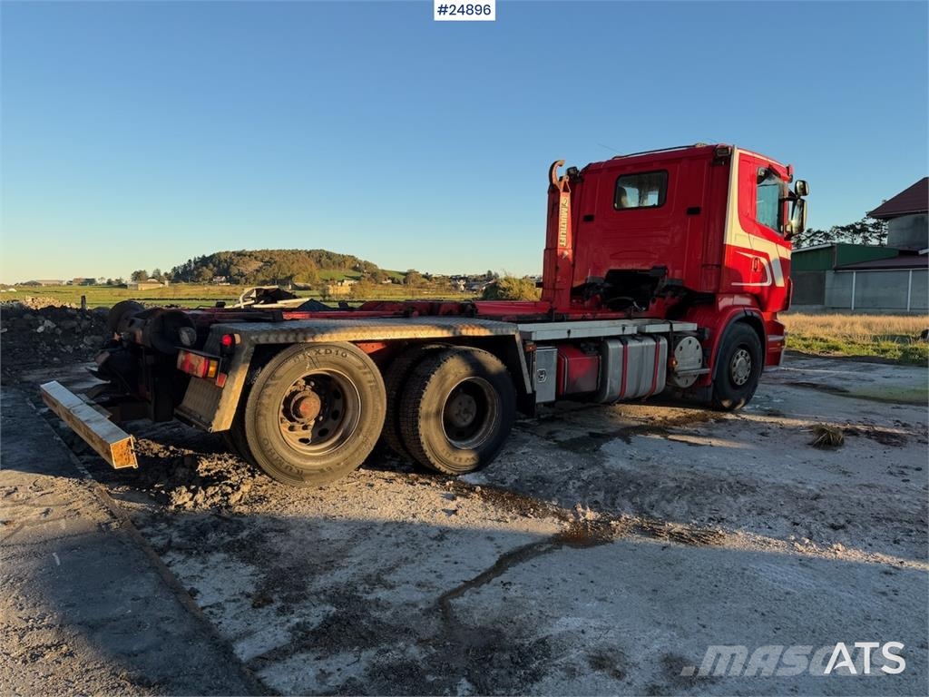 Scania R480 6x2 Hooklift Truck – SEE VIDEO! Camion con gancio di sollevamento