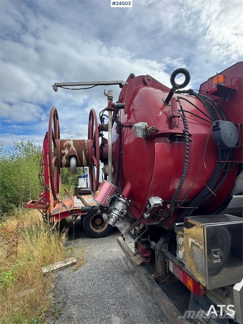 Scania R480 6x2 Vacuum Truck – Engine Failure Sewage disposal Trucks