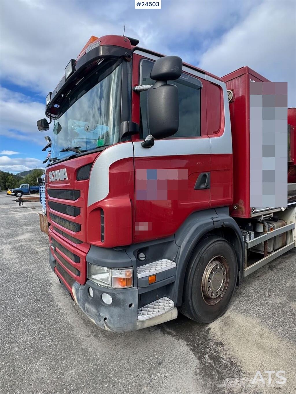 Scania R480 6x2 Vacuum Truck – Engine Failure Sewage disposal Trucks