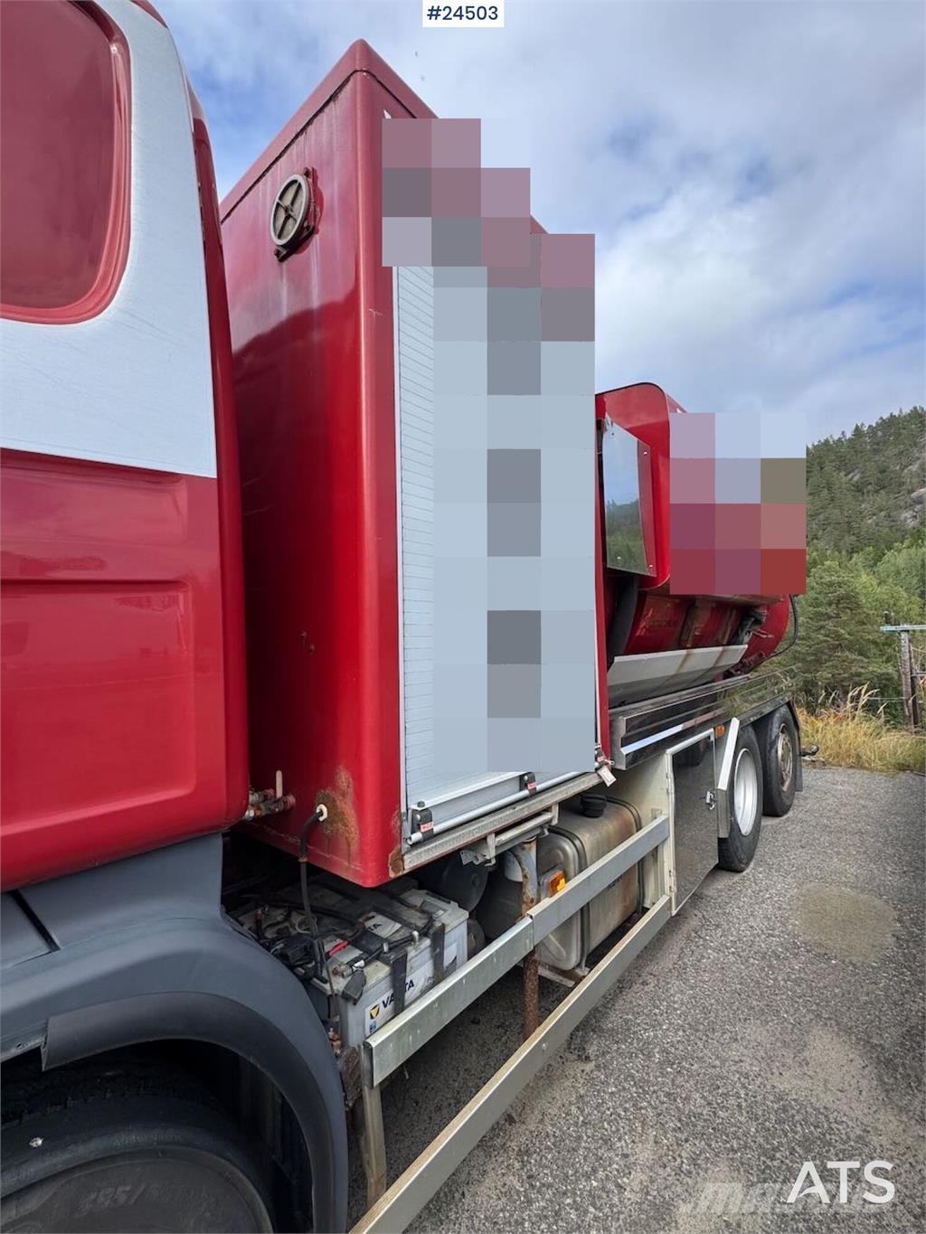 Scania R480 6x2 Vacuum Truck – Engine Failure Sewage disposal Trucks