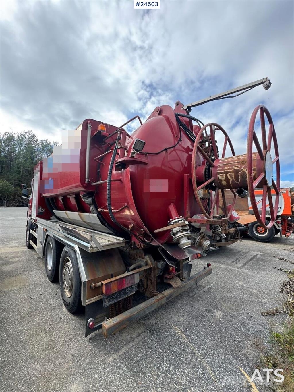 Scania R480 6x2 Vacuum Truck – Engine Failure Sewage disposal Trucks