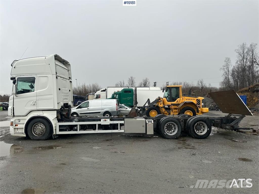Scania R480 6x2 w/ Zepro lift. Rep. object. Camiones con chasís y cabina