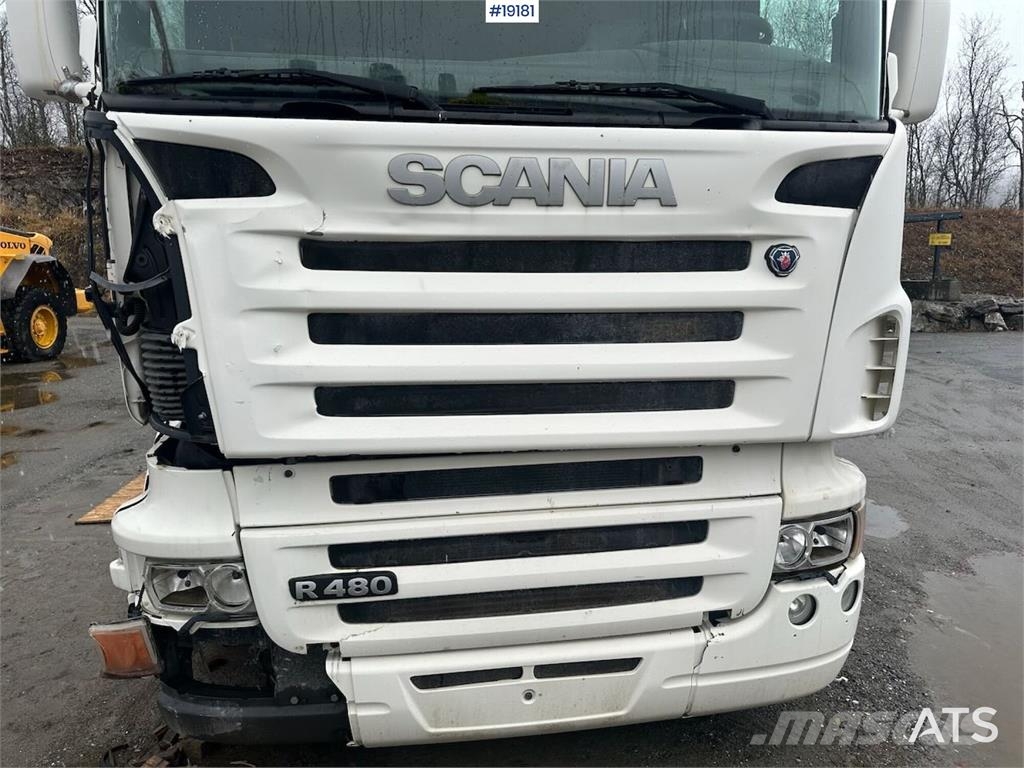 Scania R480 6x2 w/ Zepro lift. Rep. object. Camiones con chasís y cabina