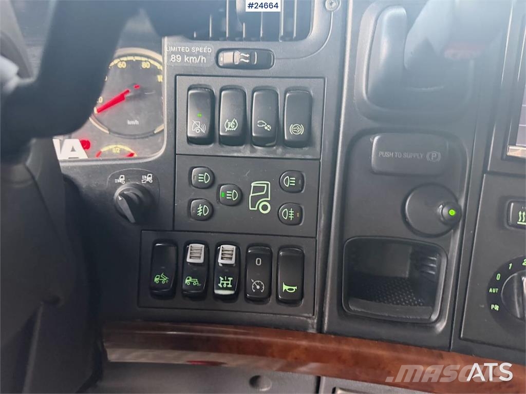 Scania R480 6x4 tipper equipped for snowplowing. WATCH VI شاحنات قلابة