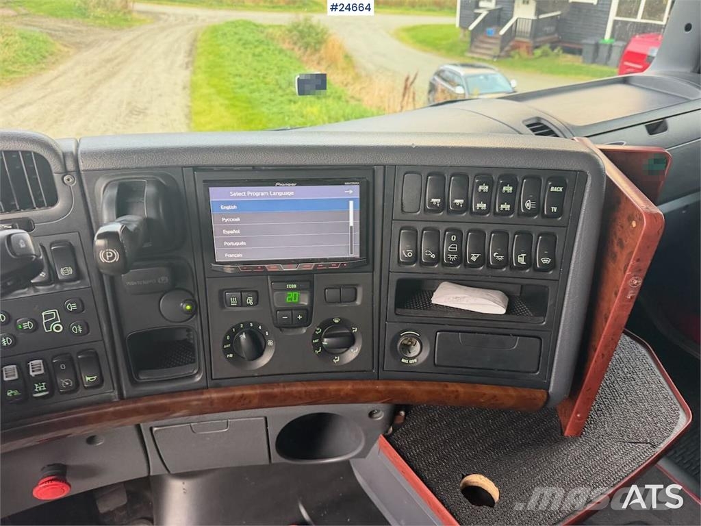 Scania R480 6x4 tipper equipped for snowplowing. WATCH VI شاحنات قلابة