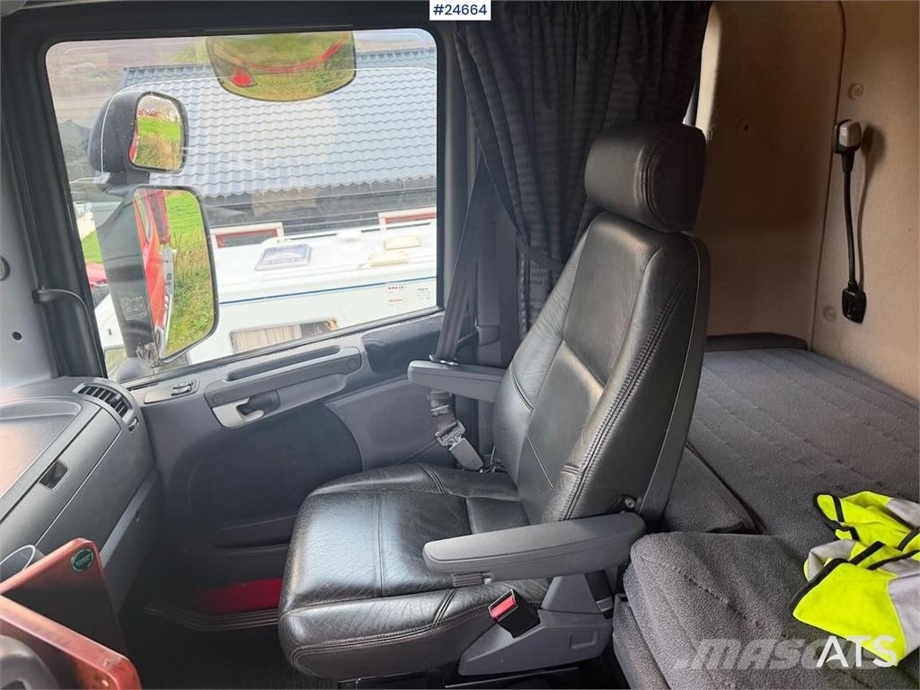 Scania R480 6x4 tipper equipped for snowplowing. WATCH VI شاحنات قلابة