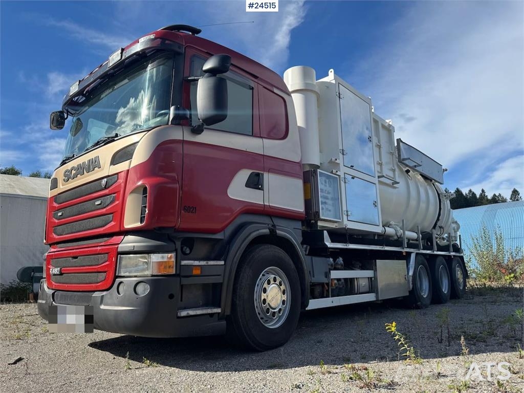 Scania R480 8x4 Vacuum & Jetting Truck Sewage disposal Trucks