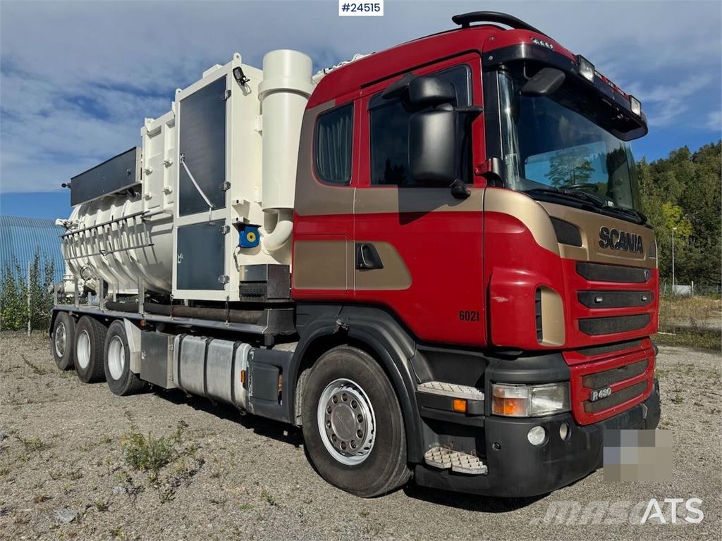 Scania R480 8x4 Vacuum & Jetting Truck Sewage disposal Trucks