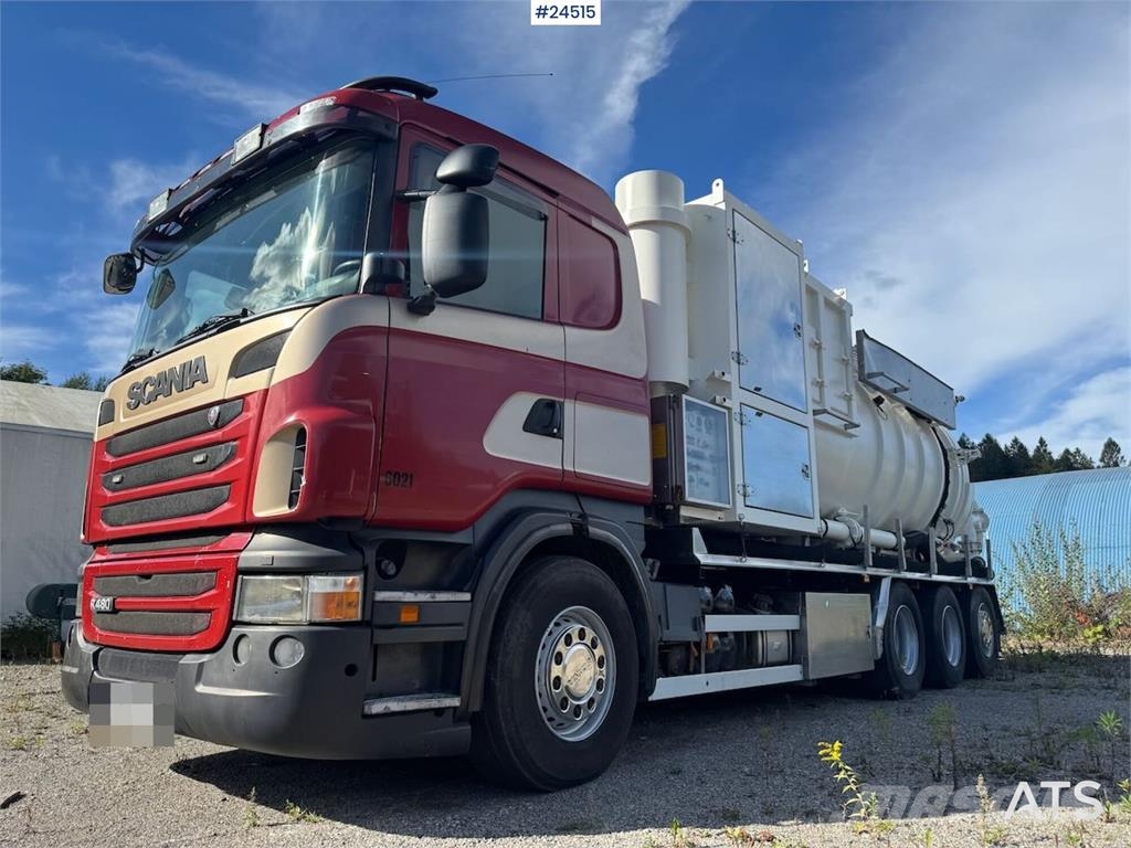 Scania R480 8x4 Vacuum & Jetting Truck Sewage disposal Trucks