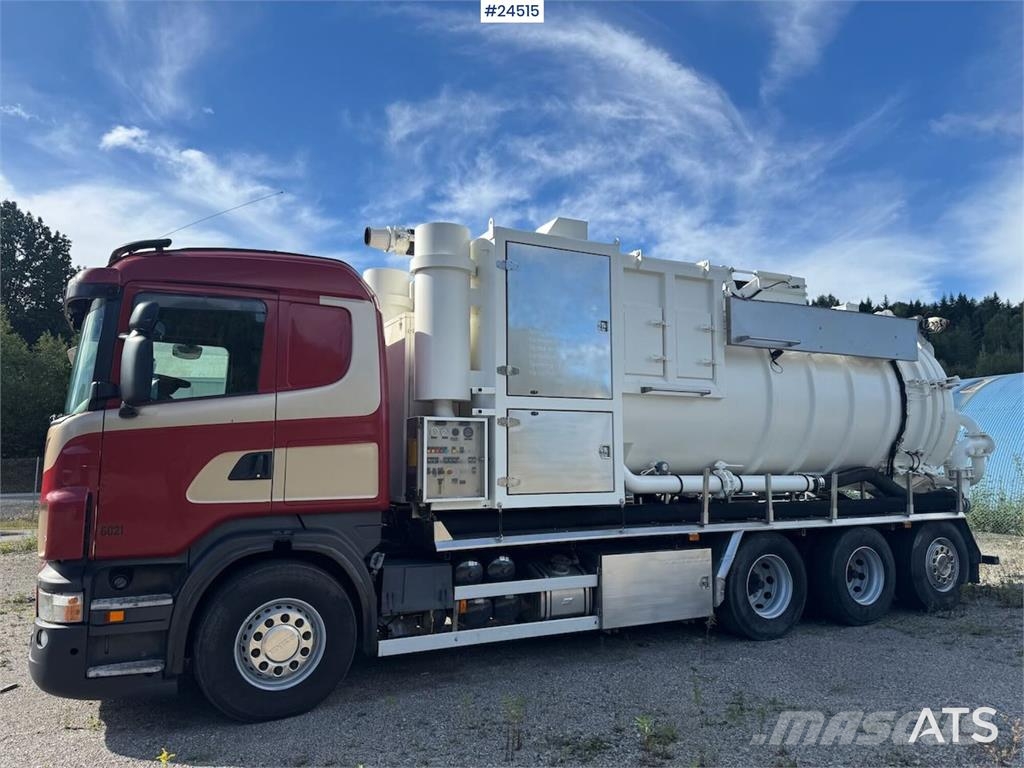 Scania R480 8x4 Vacuum & Jetting Truck Sewage disposal Trucks