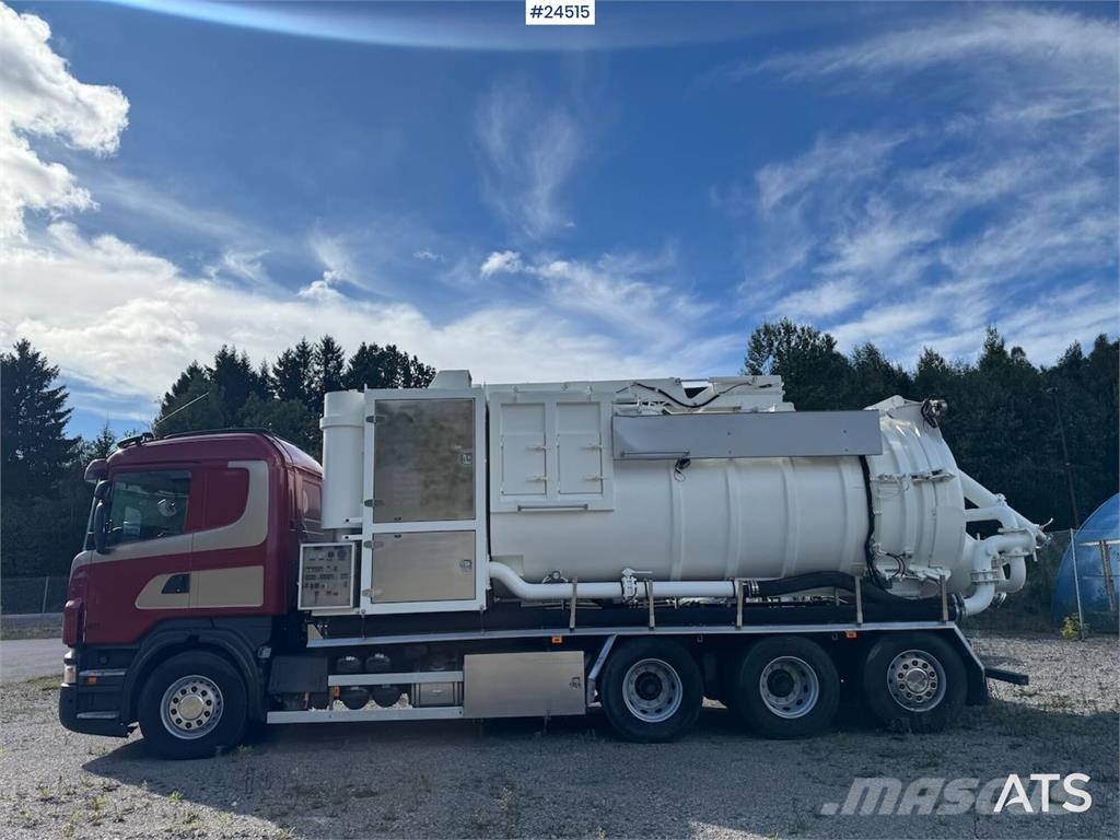 Scania R480 8x4 Vacuum & Jetting Truck Sewage disposal Trucks
