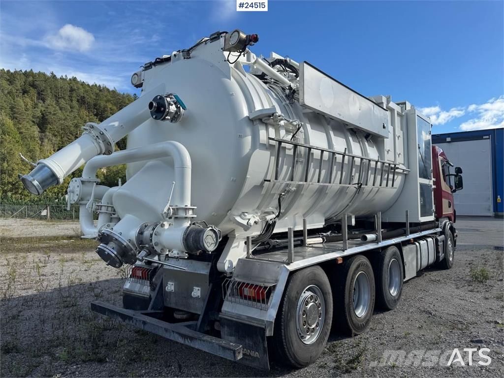 Scania R480 8x4 Vacuum & Jetting Truck Sewage disposal Trucks