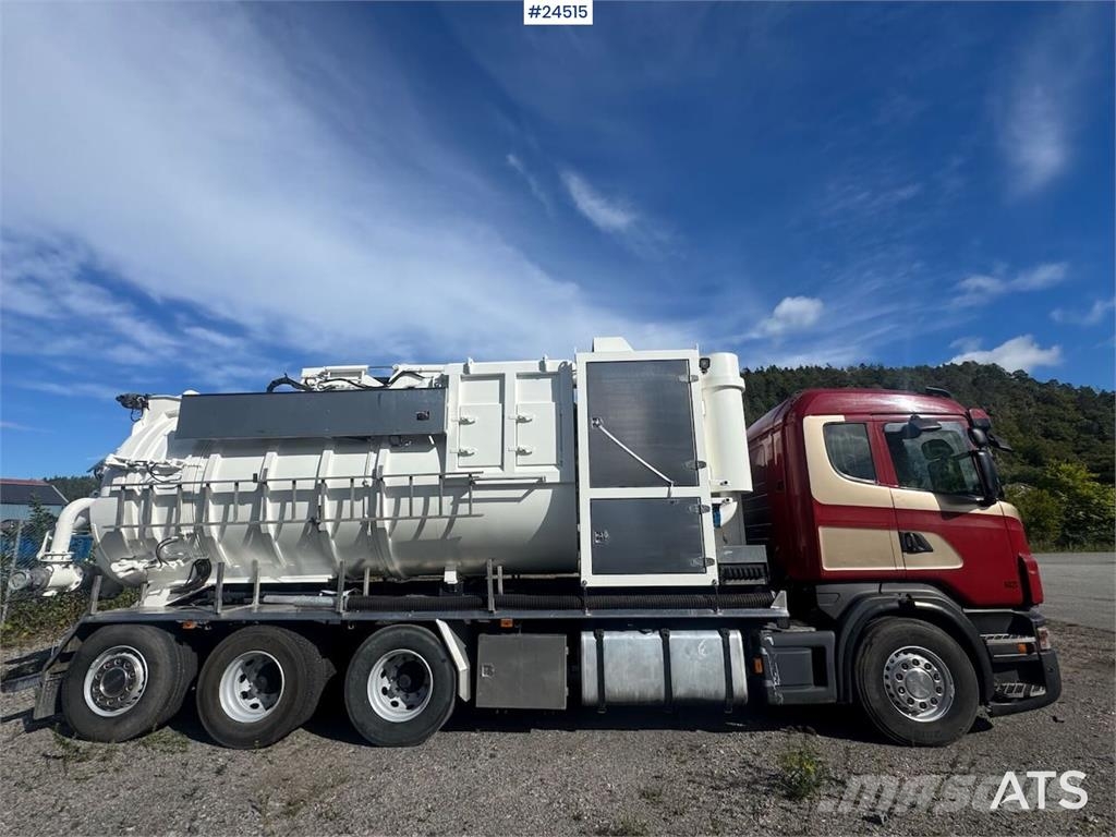 Scania R480 8x4 Vacuum & Jetting Truck Sewage disposal Trucks