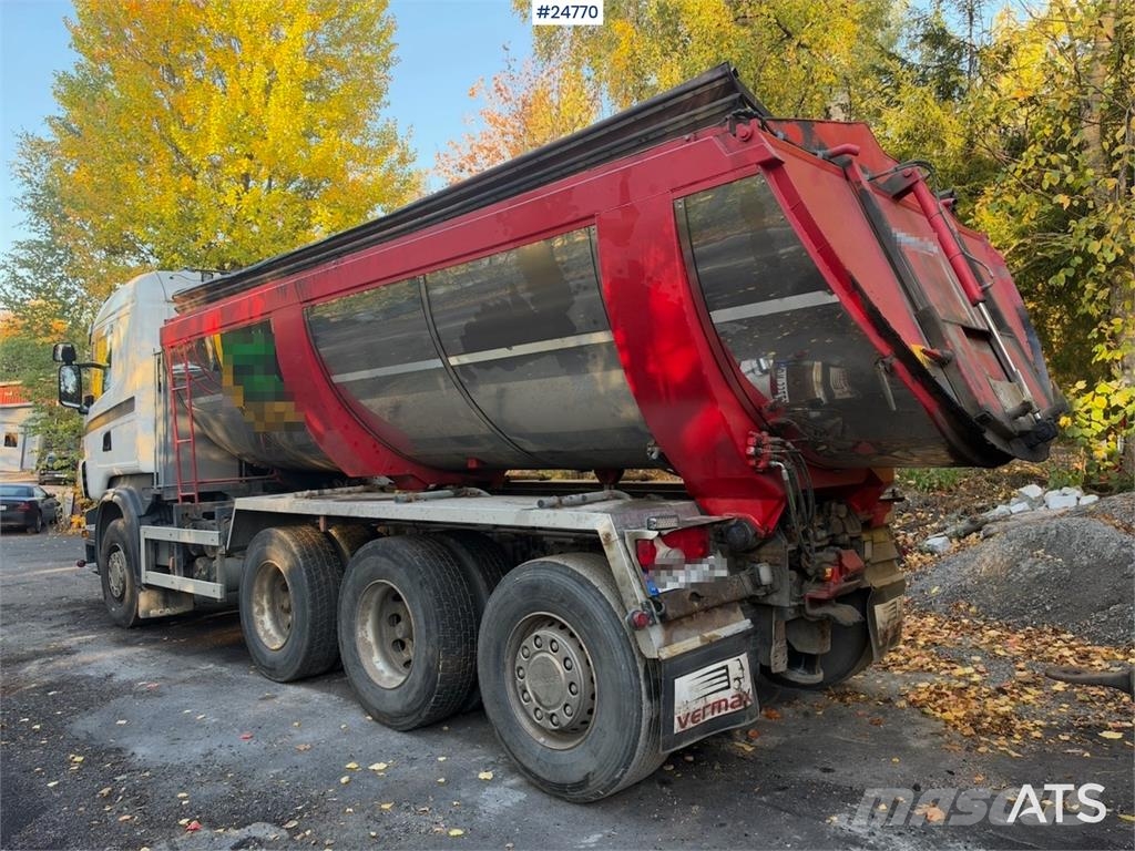 Scania R480 Tridem Asphalt Truck Kiperi kamioni