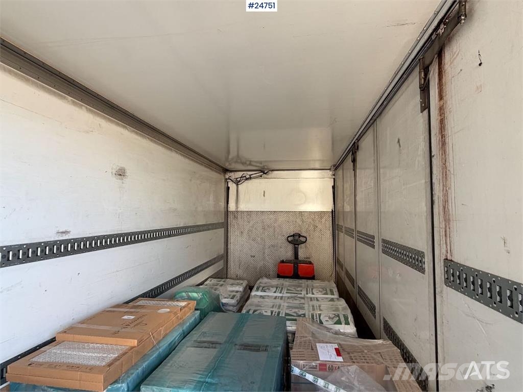 Scania R500 6x2 Box truck - Hiab 13 t/m crane Caminhões baú