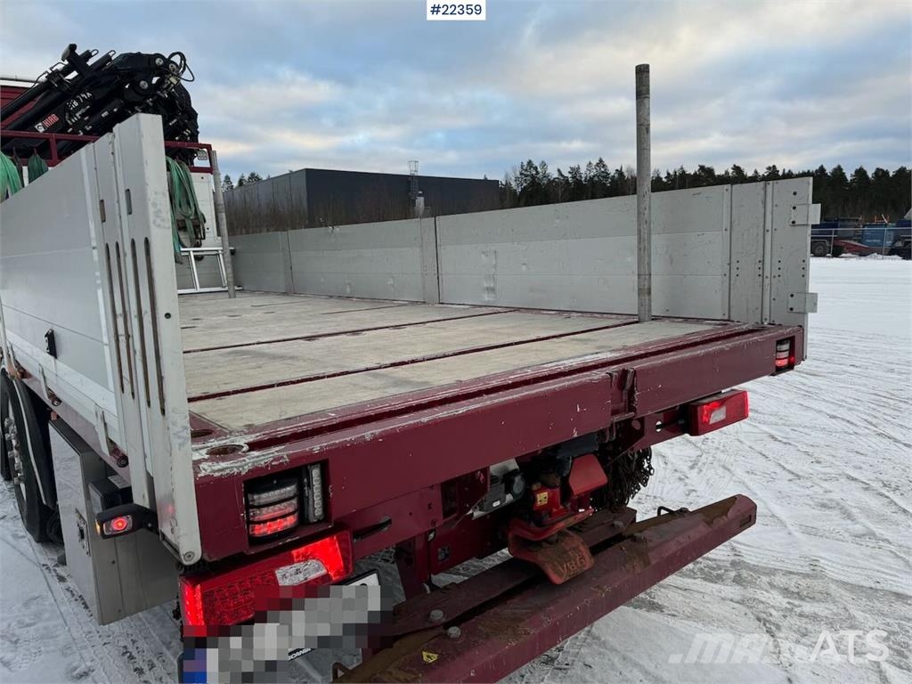 Scania R500 6x2 crane truck w/ 47 t/m Hiab crane with jib Camiones grúa