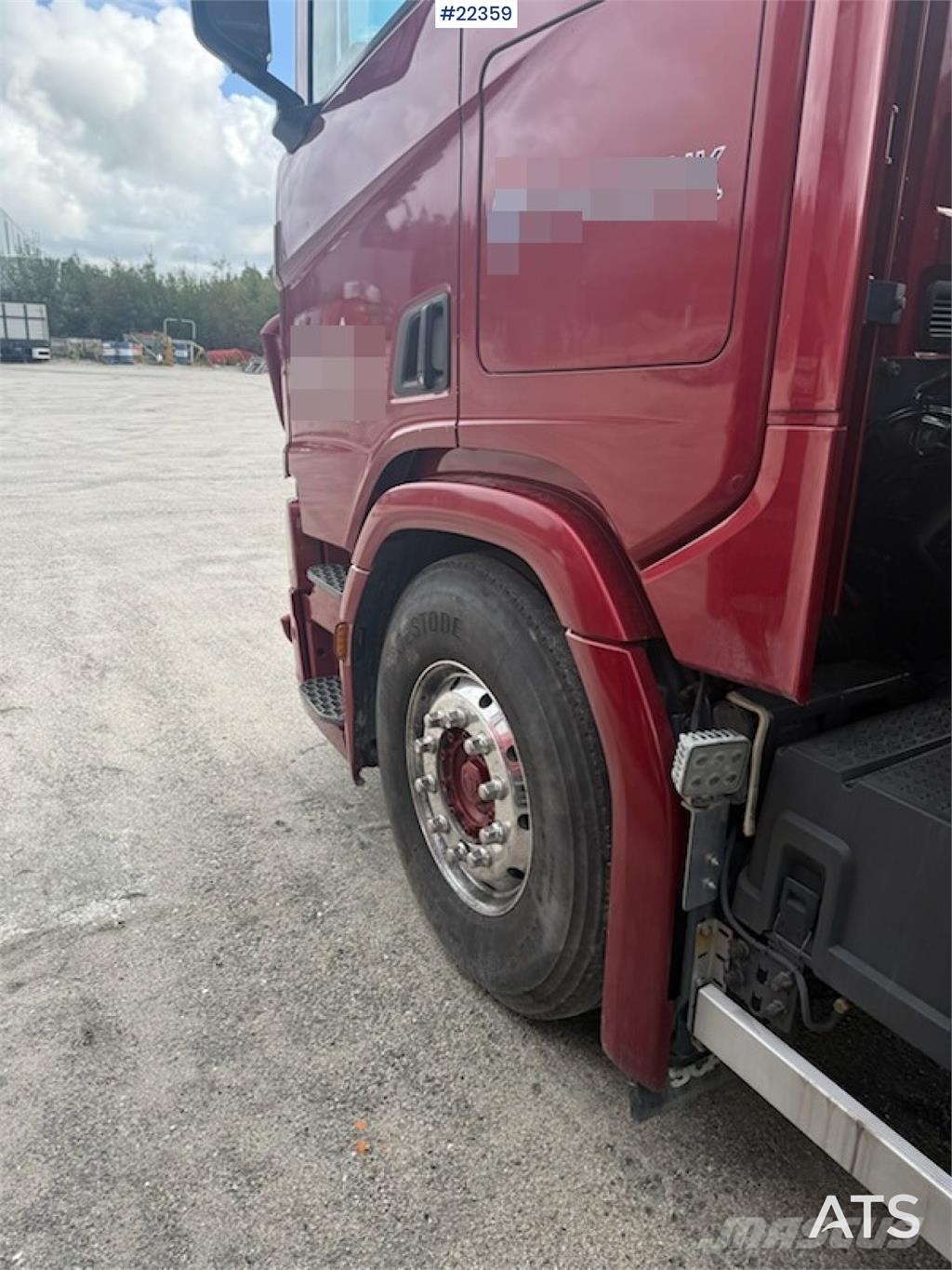 Scania R500 6x2 crane truck w/ 47 t/m Hiab crane with jib Caminhões guindaste