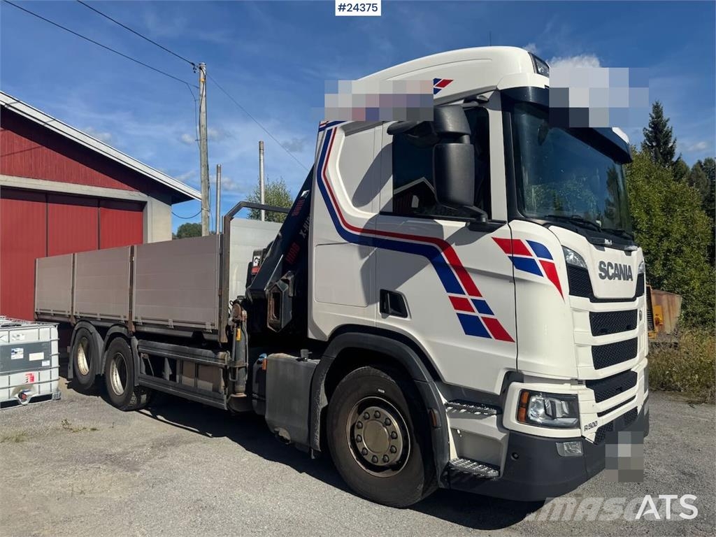 Scania R500 6x2 Kranbil - 19 t/m Hiab m/ rotator. Kamioni sa kranom