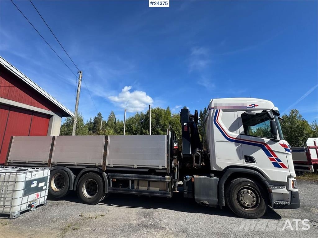 Scania R500 6x2 Kranbil - 19 t/m Hiab m/ rotator. Kamioni sa kranom