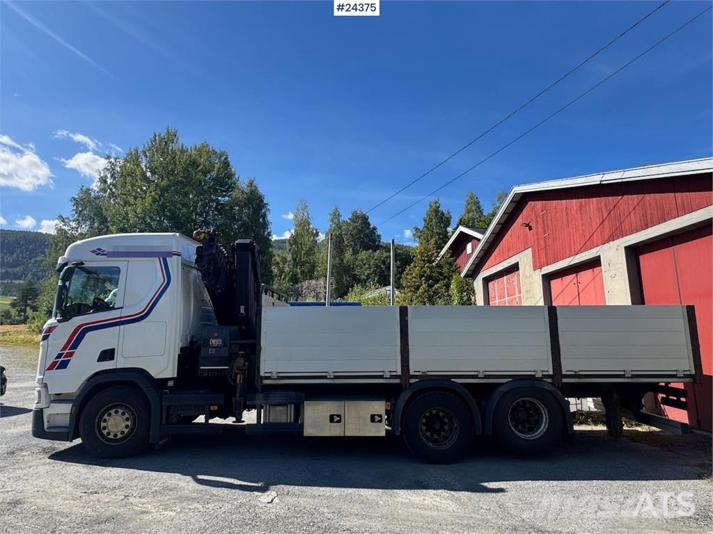 Scania R500 6x2 Kranbil - 19 t/m Hiab m/ rotator. Kamioni sa kranom
