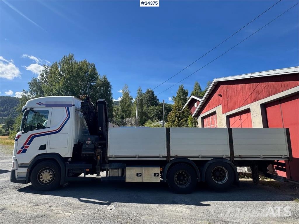 Scania R500 6x2 Kranbil - 19 t/m Hiab m/ rotator. Kamioni sa kranom