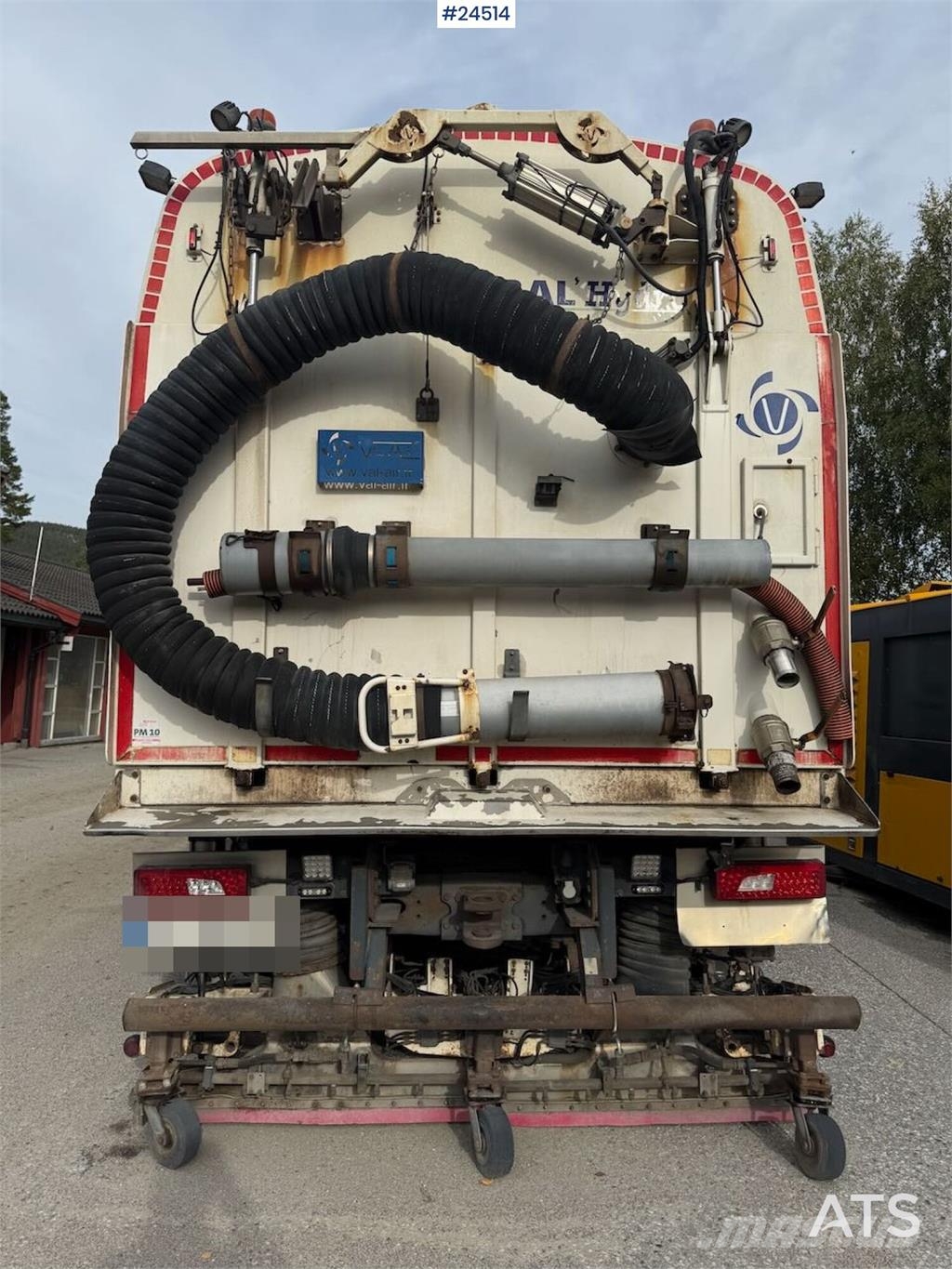 Scania R500 6x2 Suction Sweeper – Valair Body Sweeper trucks