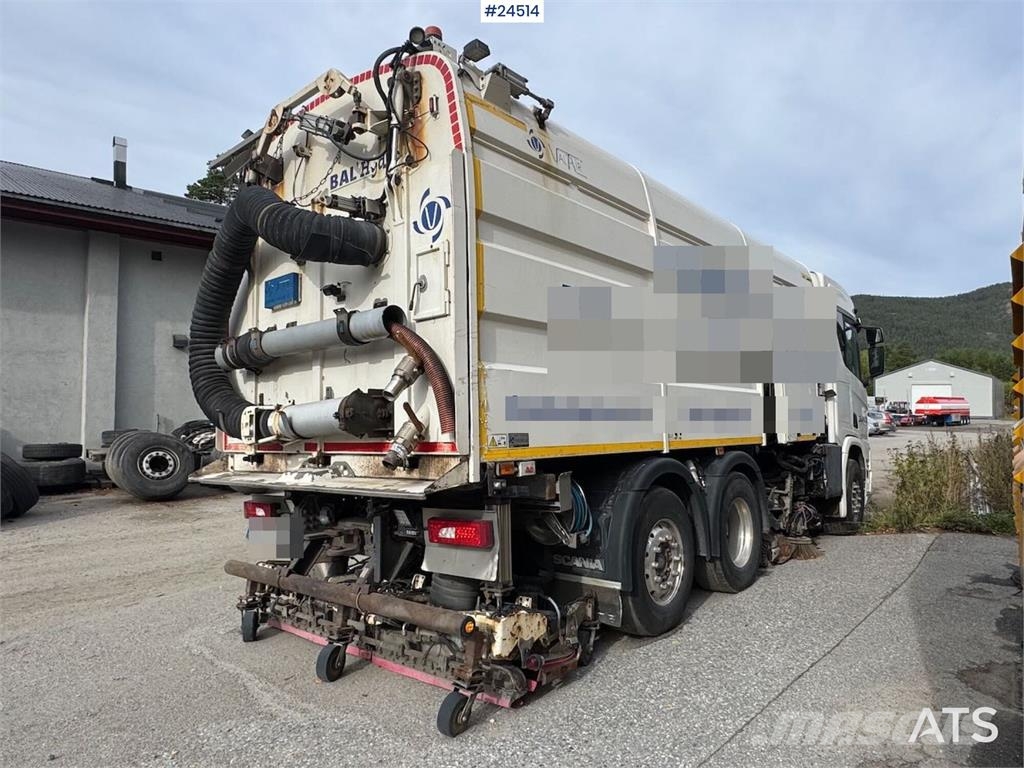 Scania R500 6x2 Suction Sweeper – Valair Body Sweeper trucks