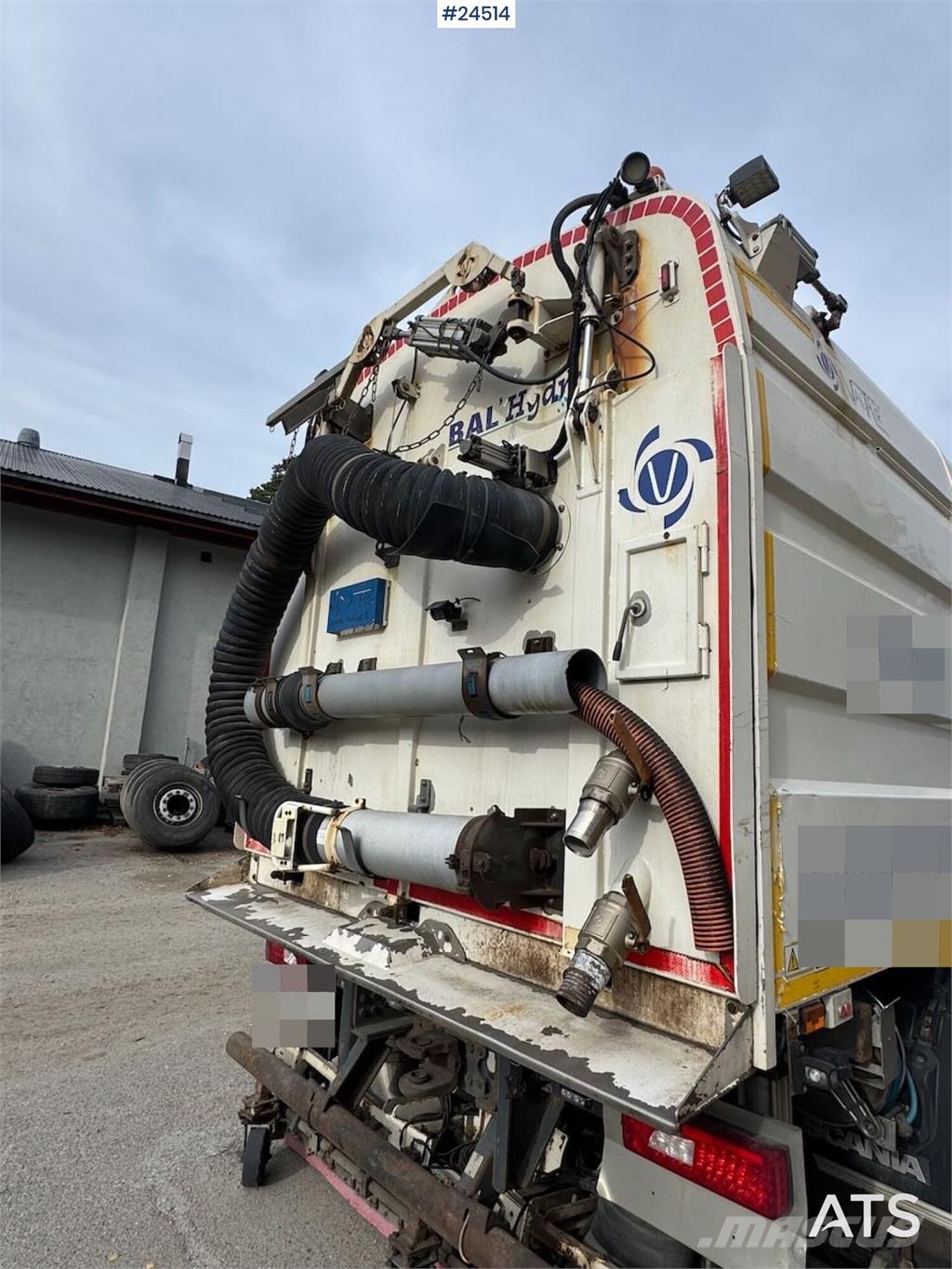 Scania R500 6x2 Suction Sweeper – Valair Body Sweeper trucks