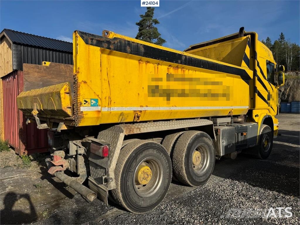 Scania R500 6x4 Tipper Truck Savivarčių priekabų vilkikai