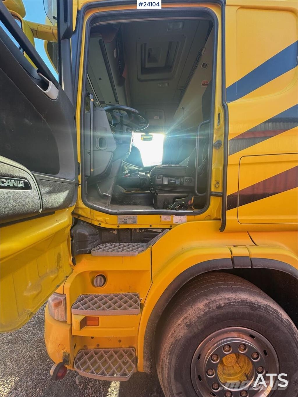 Scania R500 6x4 Tipper Truck Savivarčių priekabų vilkikai