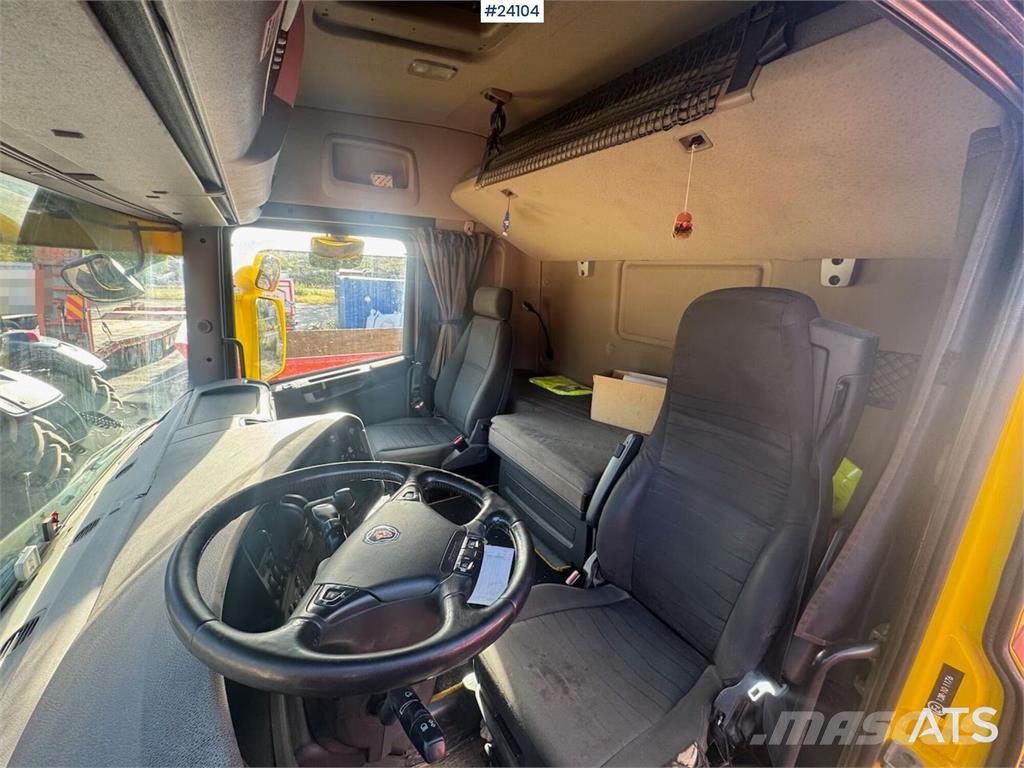 Scania R500 6x4 Tipper Truck Savivarčių priekabų vilkikai