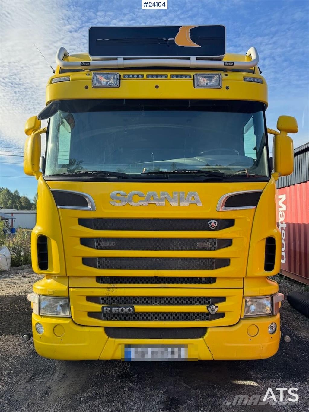 Scania R500 6x4 Tipper Truck Savivarčių priekabų vilkikai