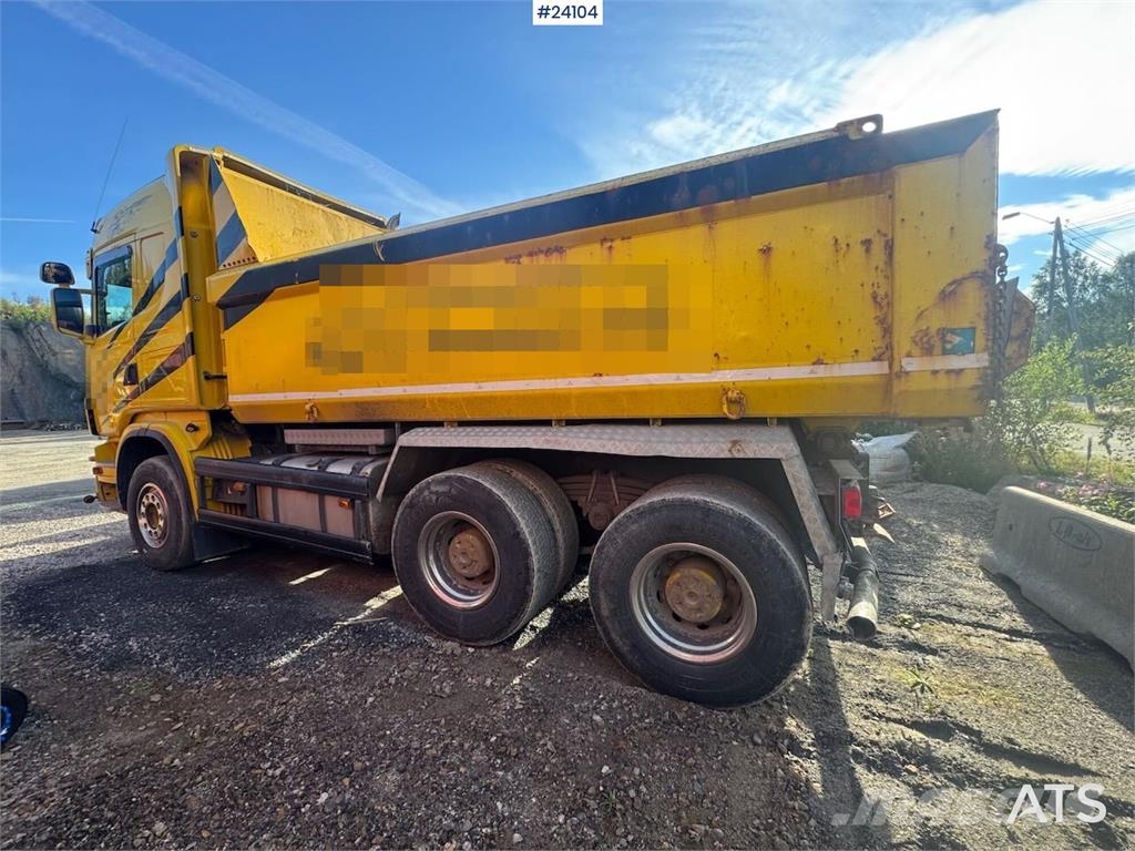 Scania R500 6x4 Tipper Truck Savivarčių priekabų vilkikai