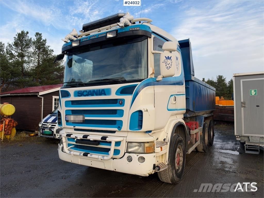 Scania R500 6x4 Tipper truck Savivarčiai
